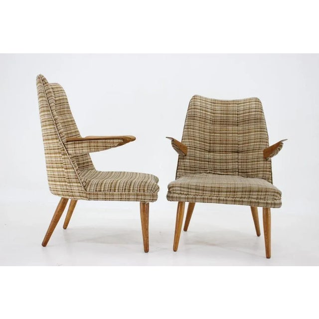 Set of Armchairs, Czechoslovakia, 1960s For Sale - Image 3 of 10