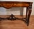 French 1900s Antique French Louis XVI Walnut & Satinwood Inlay Console Table For Sale - Image 3 of 18