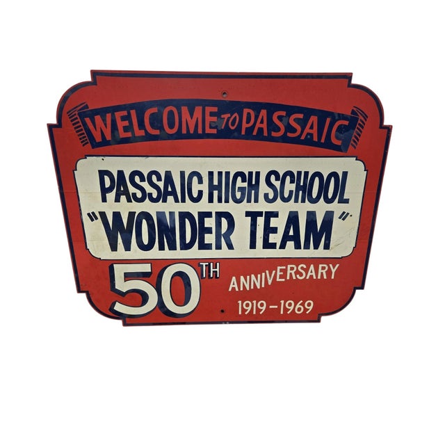 Rare 1969 Passaic High School Basketball Sign Wonder Team 50th Anniversary Nj For Sale - Image 15 of 17