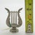 Vintage Italian Silver 800 Lyra Instrument Miniature, Padua, 1980s For Sale - Image 9 of 11