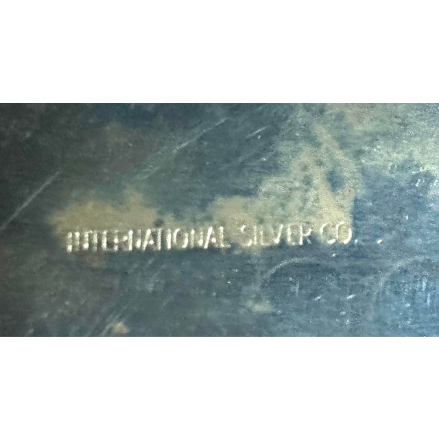 1950s International Silver Company Silver Plated 4 Piece Coffee Set For Sale - Image 10 of 10