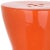 A modern classic, the orange glazed ceramic indoor-outdoor garden stool is striking in it's geometric symmetry. This...