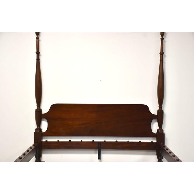 Henkel Harris Solid Mahogany Queen Bed Chairish
