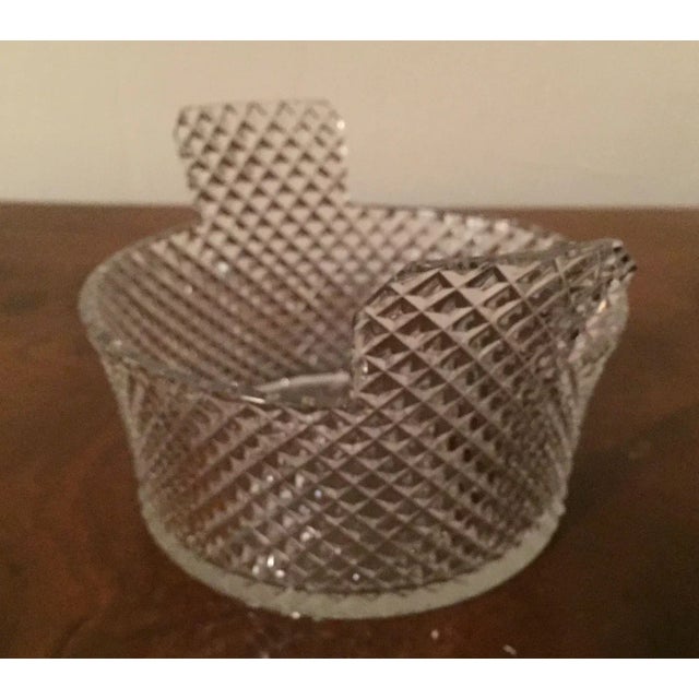 19th Century American Brilliant Cut Crystal Glass Bowl For Sale - Image 4 of 9