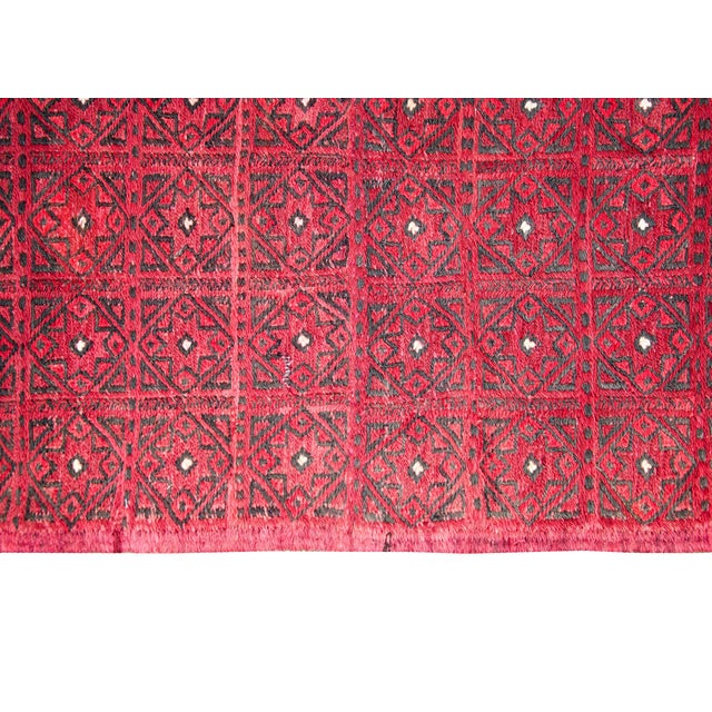 Vintage Turkish Kilim Rug For Sale - Image 12 of 15