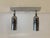 Vintage Adjustable Chrome Double Wall Light by Sijaj Hrastnik, Slovenia, 1990s For Sale - Image 11 of 11
