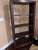 Ethan Allen Ethan Allen “Transom” Étagère Bookcase – Dark Wood, Open Back Shelving For Sale - Image 4 of 8