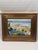 Late 20th Century Ray Simonini Mediterranean Village Oil Painting, Heavy Impasto, Blue & Gold For Sale - Image 16 of 18