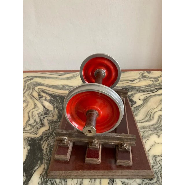 Spoke Wheel Model of Railway on Tracks, 1930s For Sale - Image 3 of 5