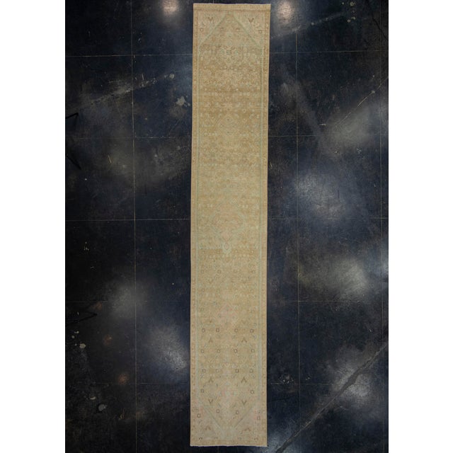 Brown Turkish Vintage Anatolian Runner Rug 2'9" x 16'1" #17628 For Sale - Image 8 of 8