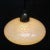 1950s French Clichy Yellow Glass Pendant Lamp For Sale - Image 5 of 8