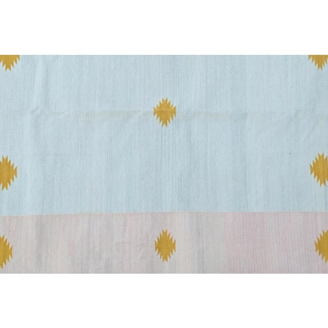 Kolkata Rug, 10' x 14', Pink, Persimmon and White For Sale - Image 6 of 10