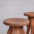 Wood Mid-Century Brutalist Oak Bar Stools, Belgium, 1970s, Set of 5 For Sale - Image 7 of 10