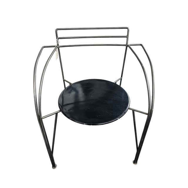 Set of Four Chairs "Lune D'argent" by Pascal Mourgue For Sale In West Palm - Image 6 of 11
