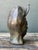 Bronze Vintage Patinated Bronze Buddha Head For Sale - Image 8 of 18
