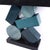Equilibre Console in Blue and Black Tinded Marquetry by Aymeric Lefort For Sale - Image 16 of 18