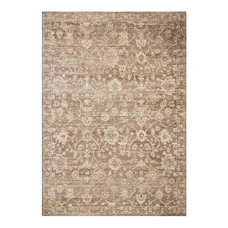 Chris Loves Julia x Loloi Palma Brown / Earth 2'-7" x 12'-0" Runner Rug For Sale