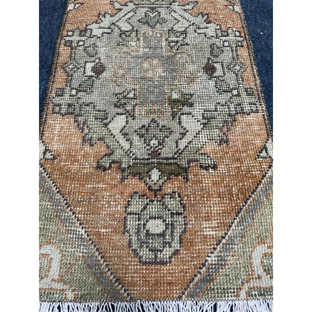 Contemporary Turkish Yastik Rug 1'4" x 2'6" For Sale - Image 3 of 5