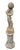 Stone Vintage Cast Stone Centerpiece Fountain Featuring a Pan Flute Playing Putto on a Column For Sale - Image 7 of 12