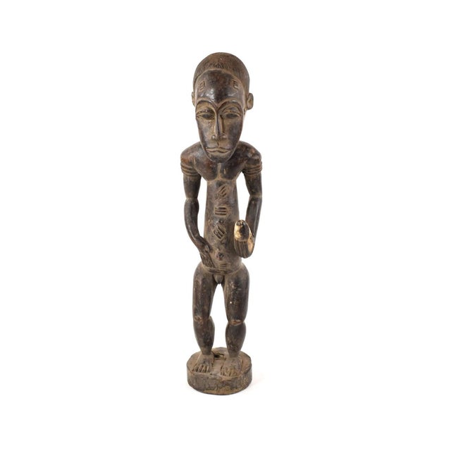 Early 20th Century Bamileke Carved Wood Figure Cameroon For Sale In Denver - Image 6 of 7