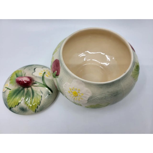 Slip Earthenware Box from Saint Clément For Sale - Image 4 of 8