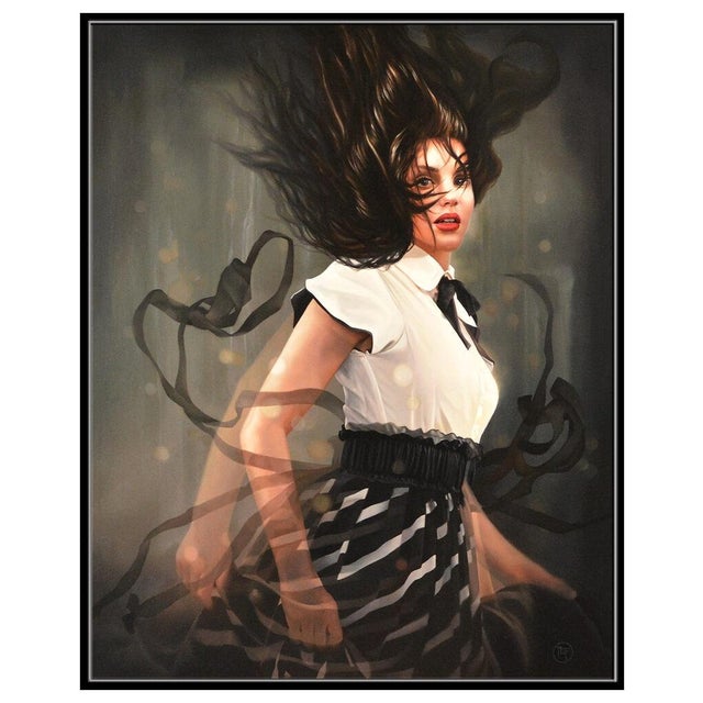 Message us to inquire about custom framing options! (Included for free with every purchase) The artwork here, "Enchanting...