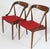 We are pleased to offer this pair of Danish Modern accent / side chairs crafted of teak. These chairs were designed by...
