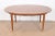 Bert England for Johnson Furniture Patchwork Walnut Extension Dining Table, Newly Refinished For Sale - Image 9 of 13