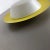 White Large Yellow Wall Light in Metal & Opaline Glass in the style of Stilnovo, Italy, 1960s For Sale - Image 8 of 18