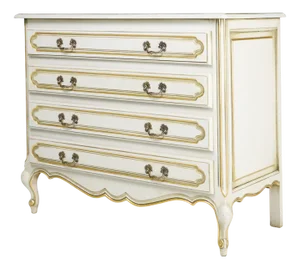 20th Century French Louis XV Chest of Drawers, 1950s
