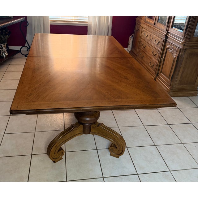 Wood Vintage Velero Dining Table by Drexel For Sale - Image 7 of 16