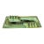 Large Mid 20th Century Green Atomic Cigar Ashtray For Sale