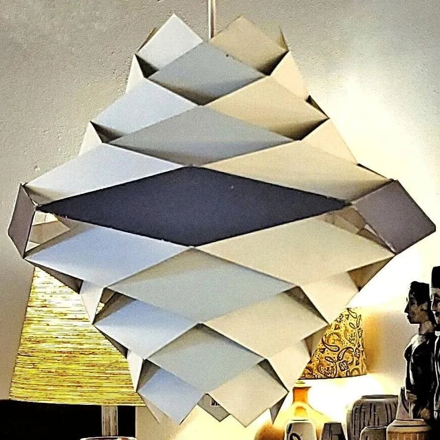 Metal 'Symfoni' Pendant by Preben Dal for Hans Følsgaard (1960s) For Sale - Image 7 of 11