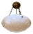 Alabaster Dish Ceiling Light From Charles Edwards, 28.5" Drop For Sale