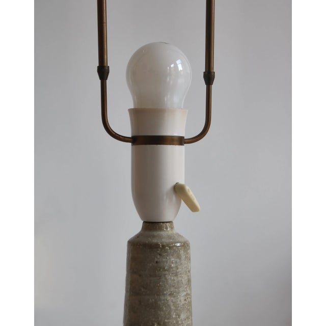 Stoneware Table Lamp by Per Linneman-Scmidt for Palshus, Denmark, 1960s For Sale - Image 9 of 13