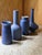 Mid-Century Blue Studio Pottery Vases from Ceramano & Zaalberg, Europe, 1960, Set of 4 For Sale - Image 12 of 18