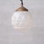 Metal Opaque Brass and Glass Artichoke Pendant Light For Sale - Image 7 of 7