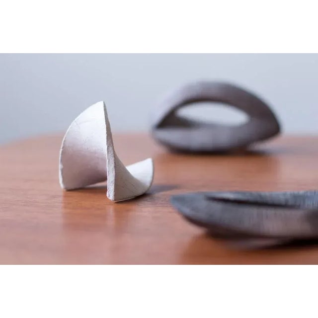 Danish Ceramic Pieces, Set of 3 For Sale - Image 4 of 8