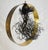 2020s “Roots” Sculptural Pendant Light by F+m Fos, Hand-Twisted Wire, Gold Leaf For Sale - Image 5 of 18