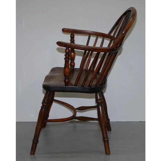 Burr Yew Wood Armchairs, 1860s For Sale - Image 17 of 18