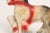 Vintage Americana Painted Red, White, and Blue Chalkware Horse Sculpture / Figurine For Sale - Image 10 of 15