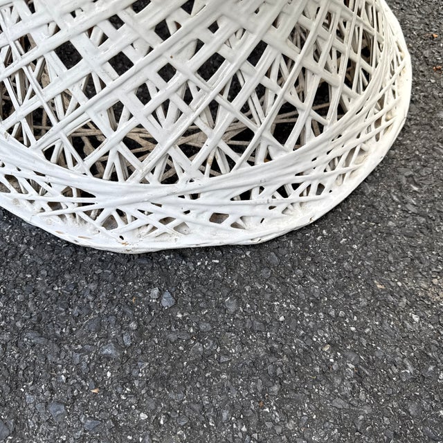 Plastic Set of Four Mid- Century Modern Spun Fiberglass Bar Stools Attributed to Russell Woodard For Sale - Image 7 of 9