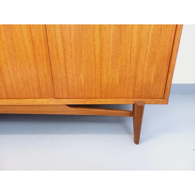 Vintage Scandinavian Teak Wardrobe, 1960s For Sale - Image 6 of 18