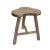 Rustic Old Village Wood Cloud Stool For Sale - Image 3 of 3