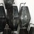 Gray Pair of Modernist Smoked Gray Murano Glass Diamond-Form Polyhedral Wall Sconces For Sale - Image 8 of 18