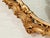Gold Mid 20th Century Louis XV Style Gilt Wall Mirror With Rococo Carved Floral Frame For Sale - Image 8 of 12