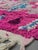 Tribal Mauve Handwoven Berber Wool Rug - 9.7 X 5.6 Ft For Sale - Image 3 of 8