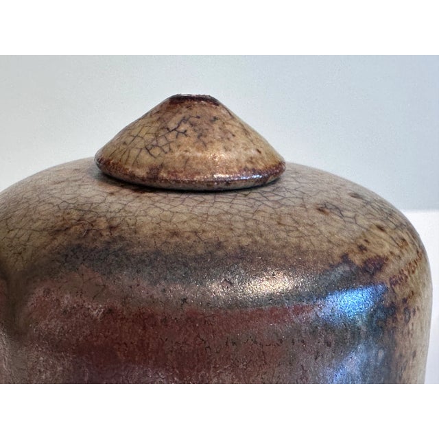 Studio Ceramic Art Oil Lamp by Kaj Henning Jensen for KH Keramik Stensved, Denmark, 1960s For Sale - Image 6 of 13
