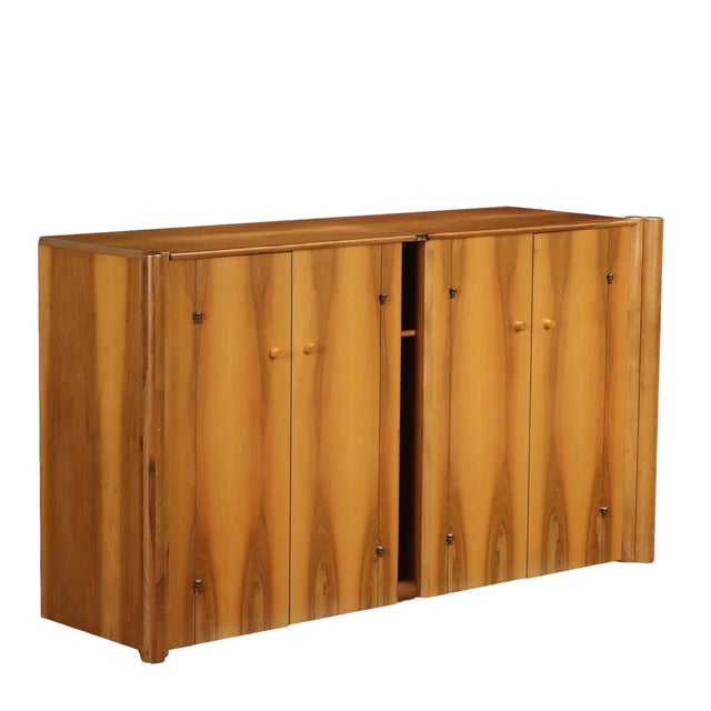 Walnut Sideboard by Carlo Scarpa for Bernini, 1977 For Sale