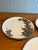 1930s Set of 5 William Rae Japanese Satsuma Hand-Painted Porcelain Plates With Gilt Accents For Sale - Image 4 of 10